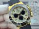 N+ Factory 1-1 clone Rolex Daytona Gain Weight Gold 4131 Rubber Strap Watch (3)_th.jpg